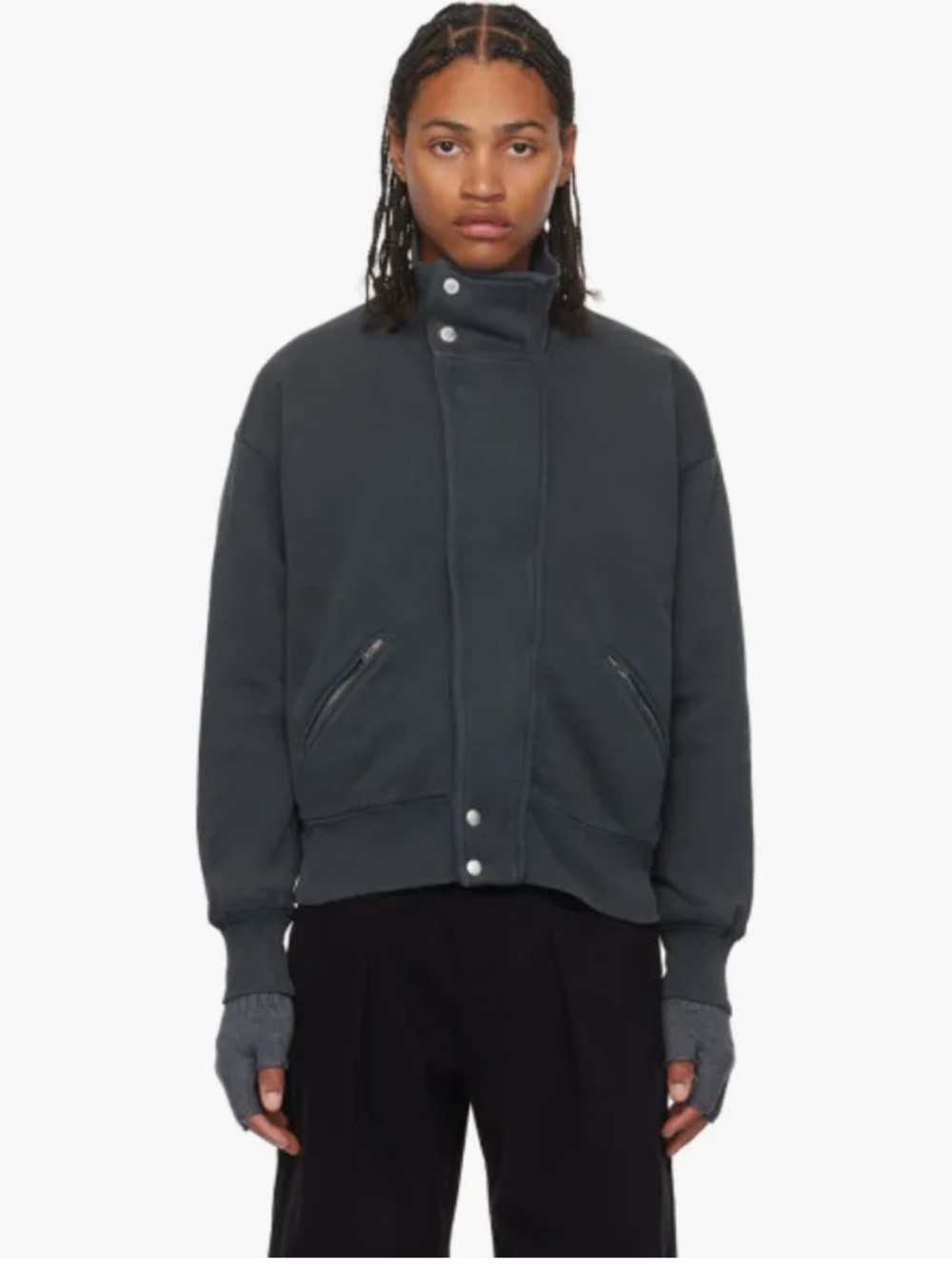 Isabel Marant Black Watson Jacket Zip up